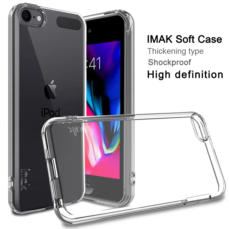 Мягкий прозрачный ТПУ чехол IMAK s для Apple Ipod Touch 6 7 Touch7 телефона силиконовая задняя