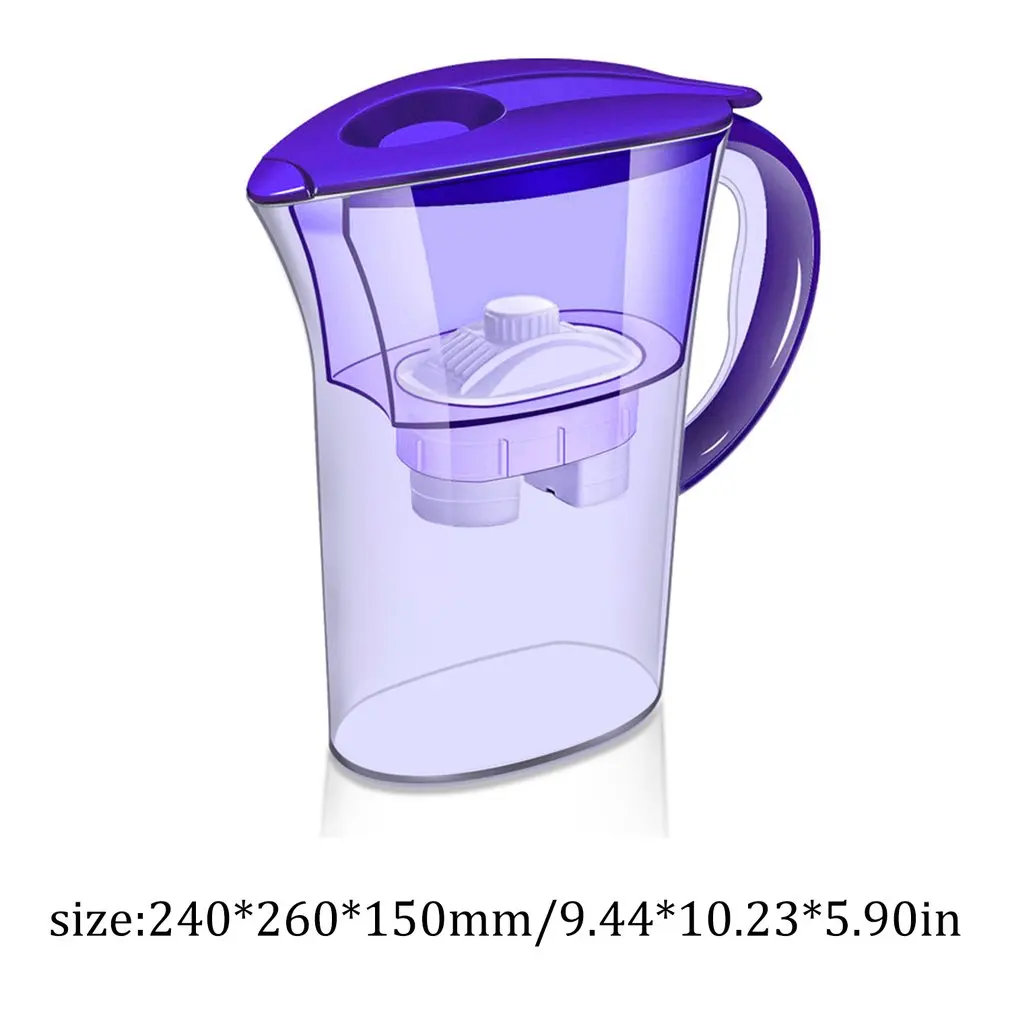 Фильтр для воды кувшин чайник с запасным фильтром картридж с активированным углем чайник для воды для дома и офиса посуда для напитков очиститель