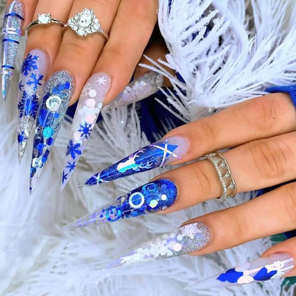 Накладные Типсы для ногтей Акриловые 500 шт. 1 коробка|Накладные ногти| |