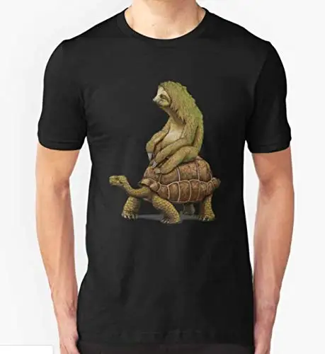 Speed is Relative Slim Fit футболка из 100% хлопка черного или белого цвета для мужчин и женщин