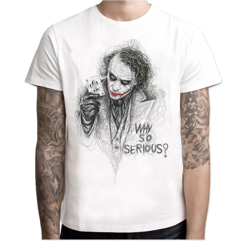 Joker Joaquin Phoenix T Shirt Short Sleeve Boy/girl/kids Top Short Tees Men T-shirt Halloween Horror Funny Oversize TShirt