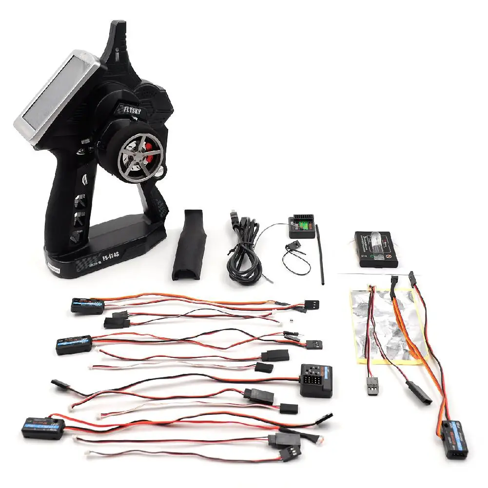 

RCtown Flysky FS-IT4S+IA4B 4H 2.4G Remote Controller IA4B Receiver Modules Set