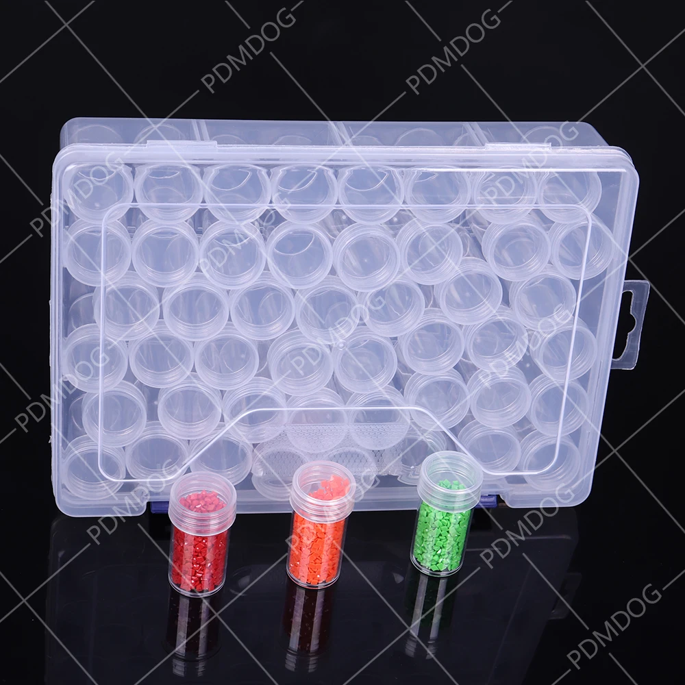 

PDMDOG 28/44/45/46pcs Diamond Painting Tools Storage Box Rhinestone Mosaic Container box diamond painting accessories Accessory