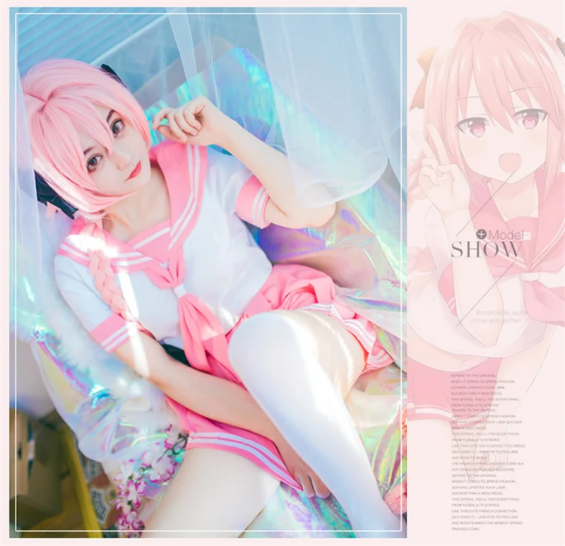Anime new Fate Astolfo sailor suit cosplay performance clothing women's uniform anime clothing unisex