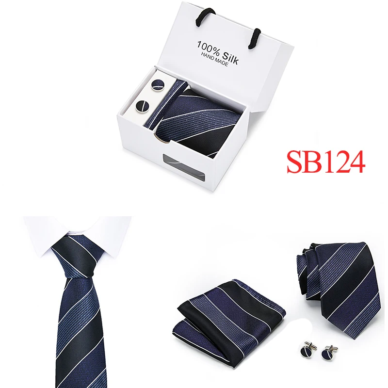 Роскошный мужской галстук, 8 см, шелк, красная полоска, клетка, горошек, галстук, модные аксессуары, деловой, официальный, Свадебный, вечерний, мужской галстук