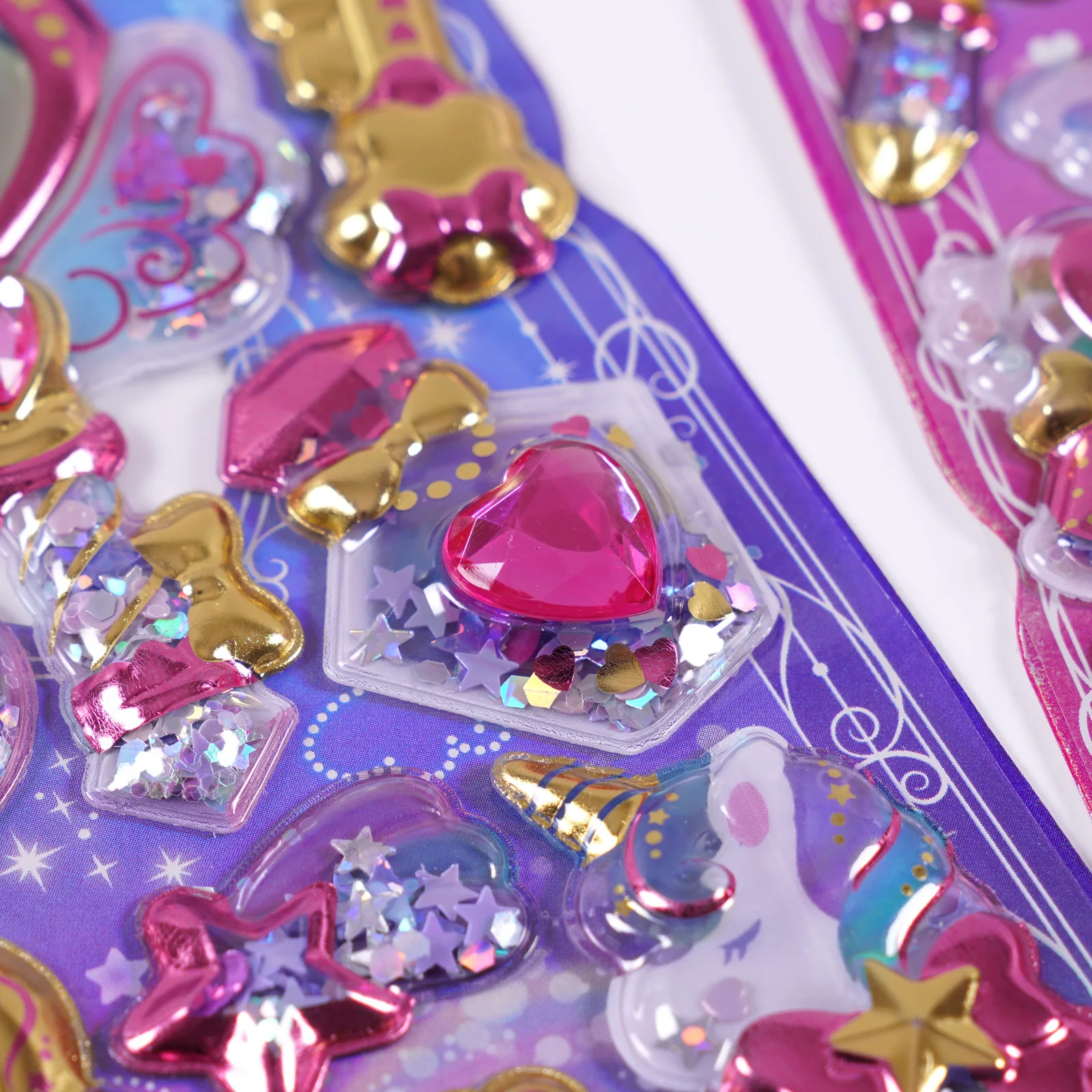 Jewelry Crown Magic Puffy Jewel Stickers