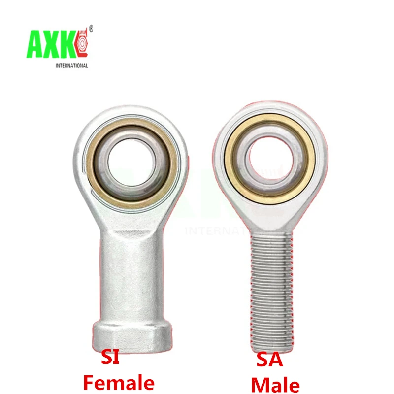 SI5 6 8 10 12 14 16 18 20 22 25 TK metric male left female right hand thread rod end Joint bearing arbre et roulement rod end bearing