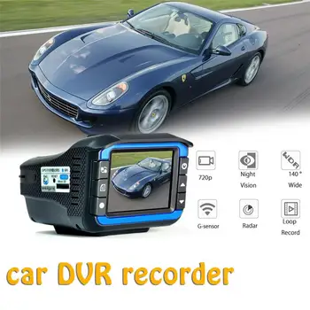 

2 In 1Car DVR Radar Detectors Recorder Speed Detector Russian Voice 720P Camera Dash Cam Fixed Flow Velocity Measurement Car drv