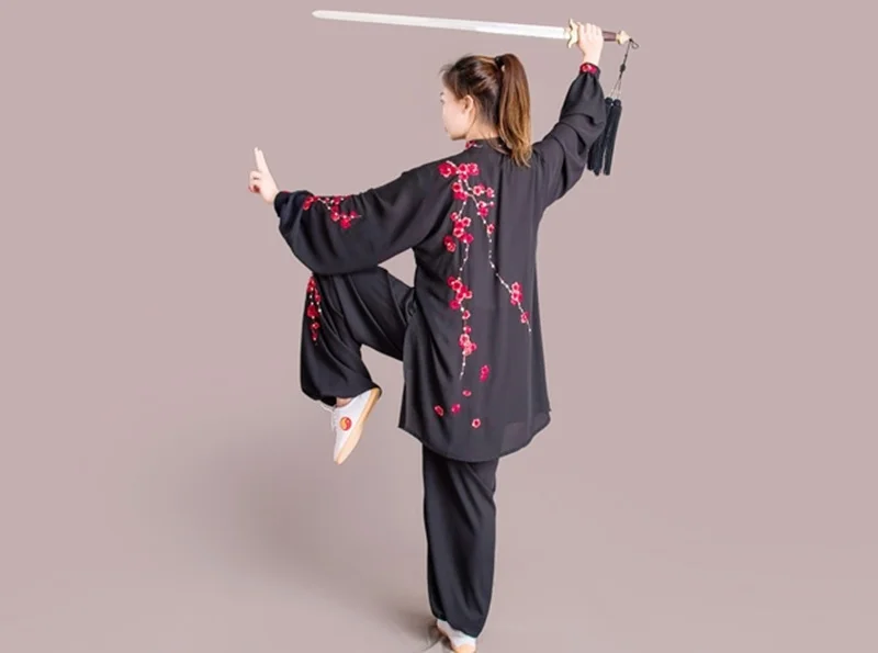 Tai Chi Uniform Clothing Taichi Clothes Women Men Wushu Clothing Kung Fu Uniform Suit Martial Arts Uniform Exercise FF2252