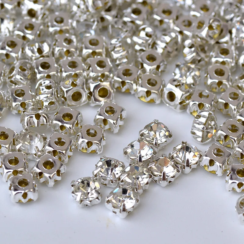 JUNAO-6-7-8-10-mm-Sewing-Clear-White-Glass-Rhinestones-Bridal-Beads-Applique-Flatback-Claw (4)