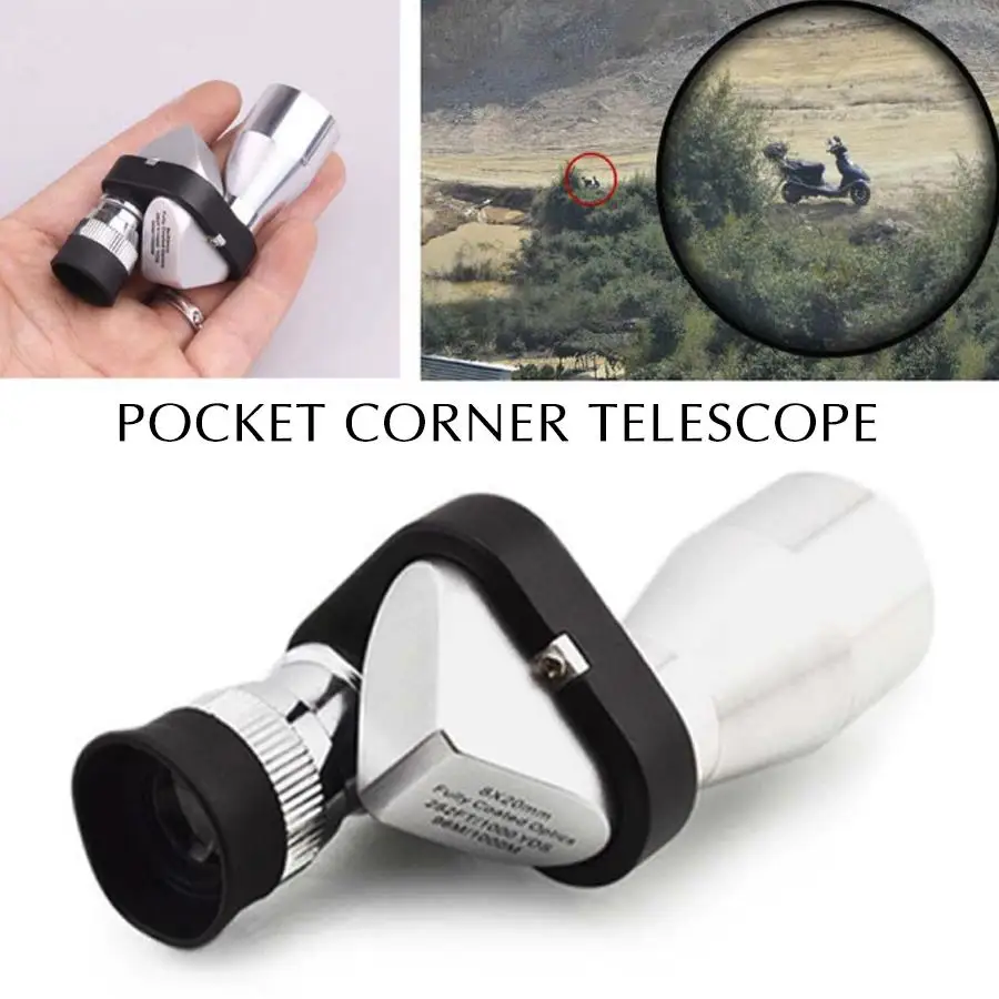 Телескоп Зрительная труба Монокуляр 8X20 мини для гольфа спортивный карман на