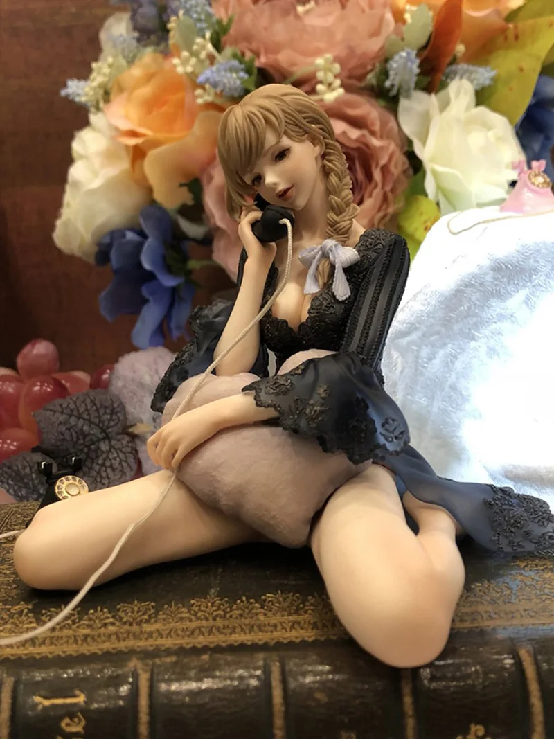 GK ручная работа смола белый плесень WF2018 летний телефон девушка белая модель