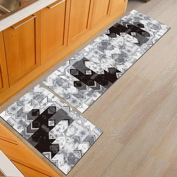 

Anti-slip Flower Dining Room Kitchen Mat Bathroom Entrance Hall Door Prayer Rugs Table Sofa Bedside Yoga Gym Pad Carpets