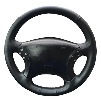 

DIY Genuine Leather Car Steering Wheel Cover For Opel Astra (H) 2004-2009 Zaflra (B) Signum 2005 Vectra / Protect Steering-wheel