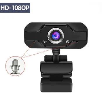 

1080P 45Fps Webcam HD Streaming Video Live Broadcast Camera Built-in Dual Microphone USB Plug and Play Web Cam