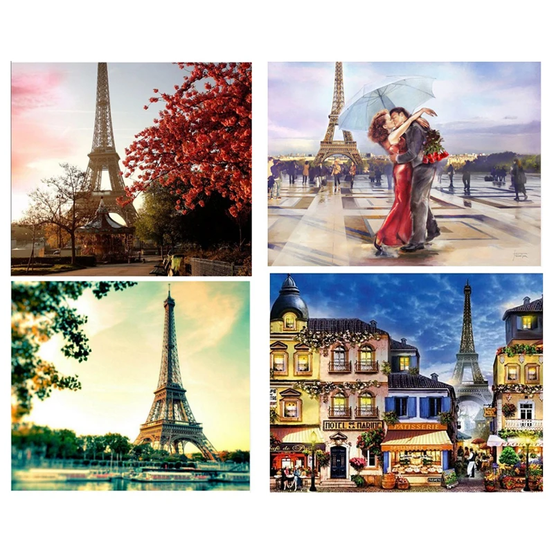 2018 diamond embroidery paris painting 5d tower WDY | Дом и сад