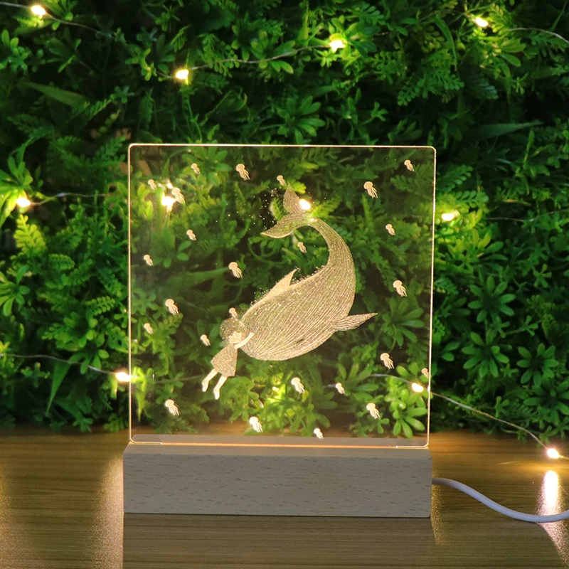 Заводская цена 3D детский ночник для ребенка