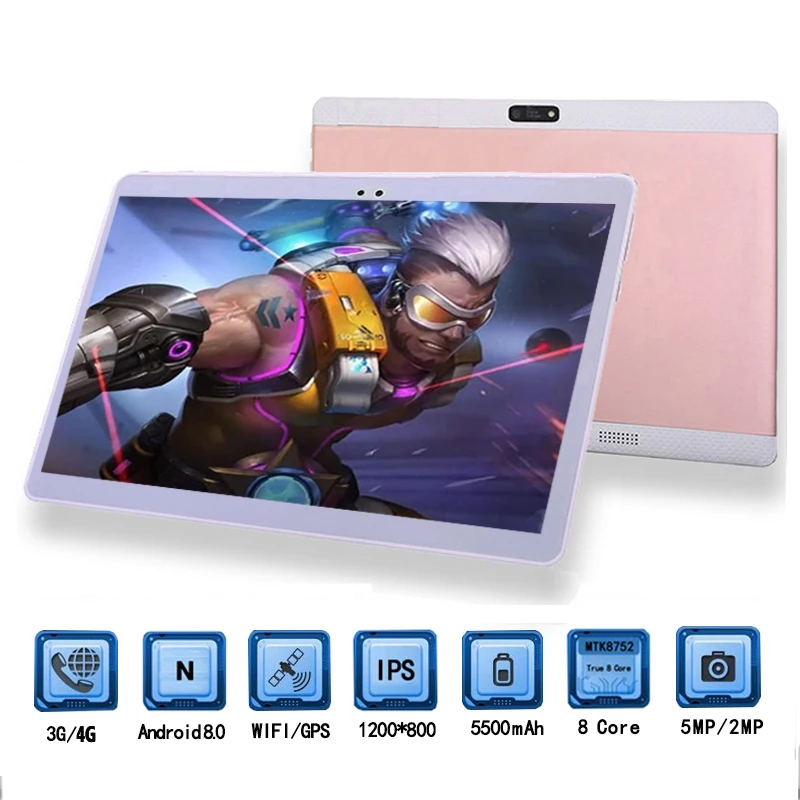 

Newest DHL Free Shipping 10 Inch Tablet PC 4GB RAM 64GB ROM Octa Core 3G 4G LTE FDD Android 8.0 Tablets 10.1" IPS +Keyboards