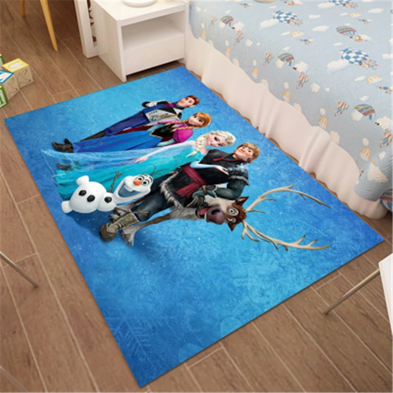 Дверной коврик с Микки и Минни Маус, детский игровой коврик для мальчиков и девочек, ковер для спальни, кухни, внутренний коврик для ванной