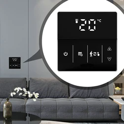 WiFi smart thermostat, electric floor heating water/gas boiler temperature remote control suitable for Google Home and Alexa