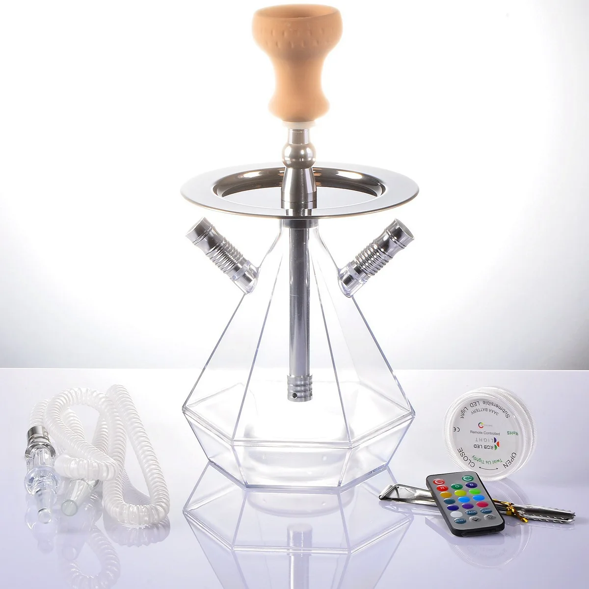 Комплект акриловых кальянов для кальяна Cachimba Narguile с чашей аксессуары курения