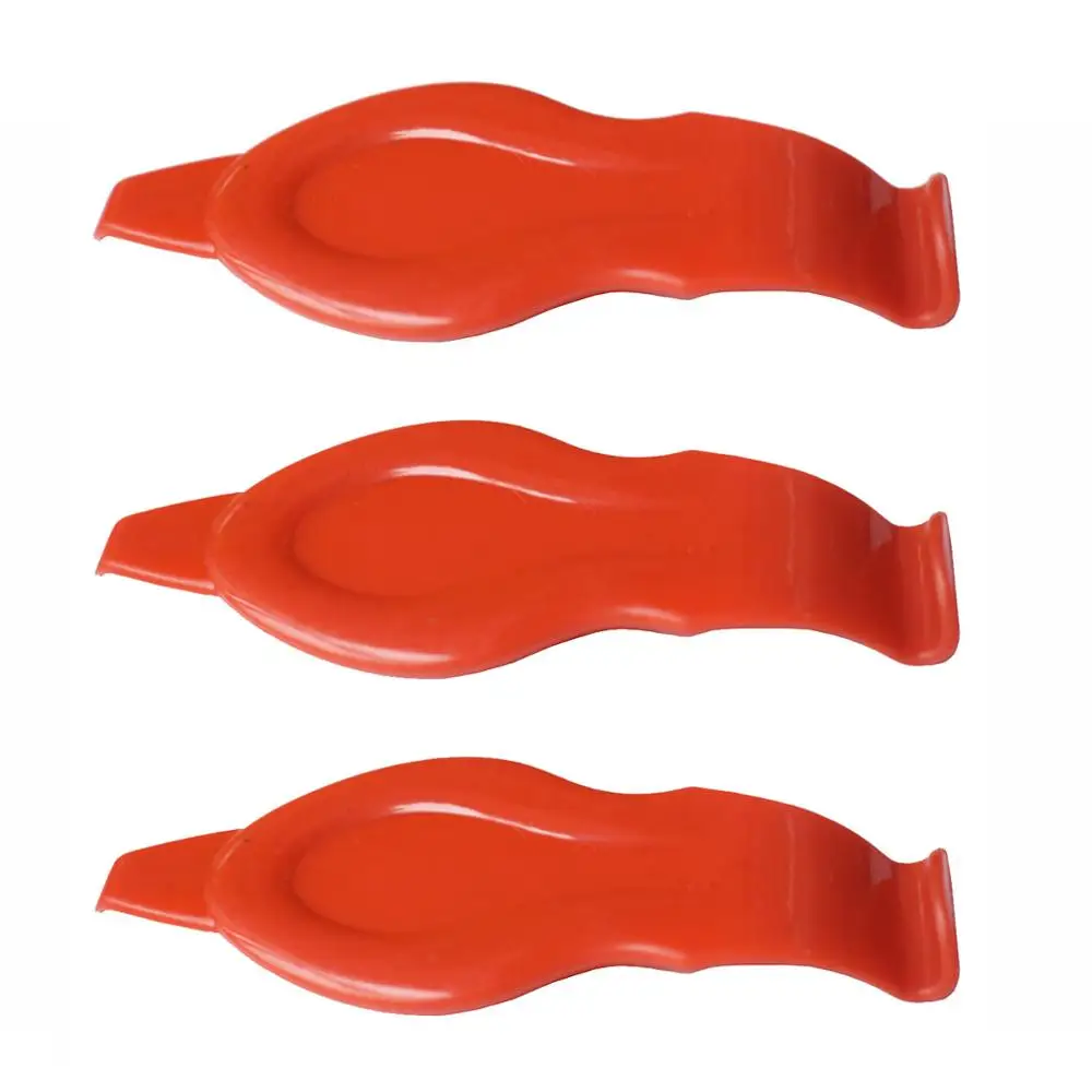 

3pcs Car Accessories Window Tint Tool Red Plastic Squeegee Go Corner Car Wrapping Scraper Tool Carbon Fiber Vinyl Tools 3A30