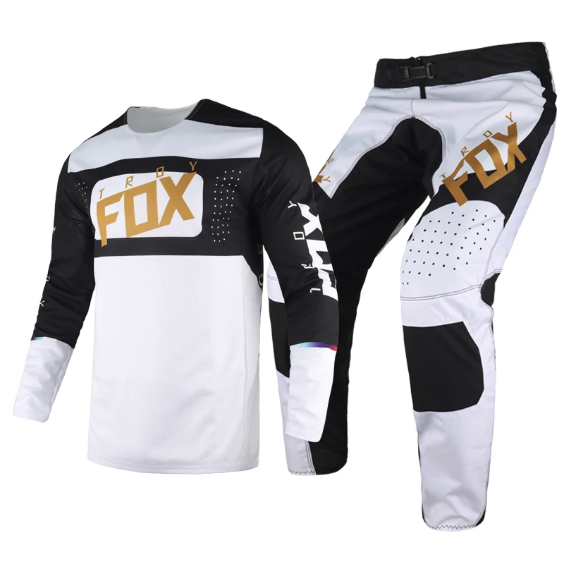

MX BMX Dirt Bike Gear Set Jersey Pants 360 Mirer Combo Mens Offroad Cycling Kits Moto Adult Suit