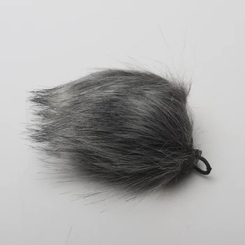 

Removable Dustproof Outdoor Artificial Plush Windproof Noise Cancellation Shield Microphone Windshield Practical For Zoom H1