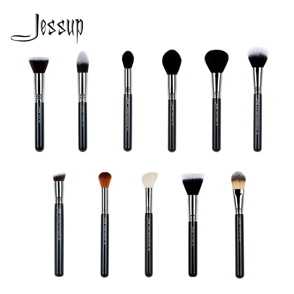 

Jessup High Quality Materials Professional Face brush Makeup brushes Duo Fibre Powder/Blush 159