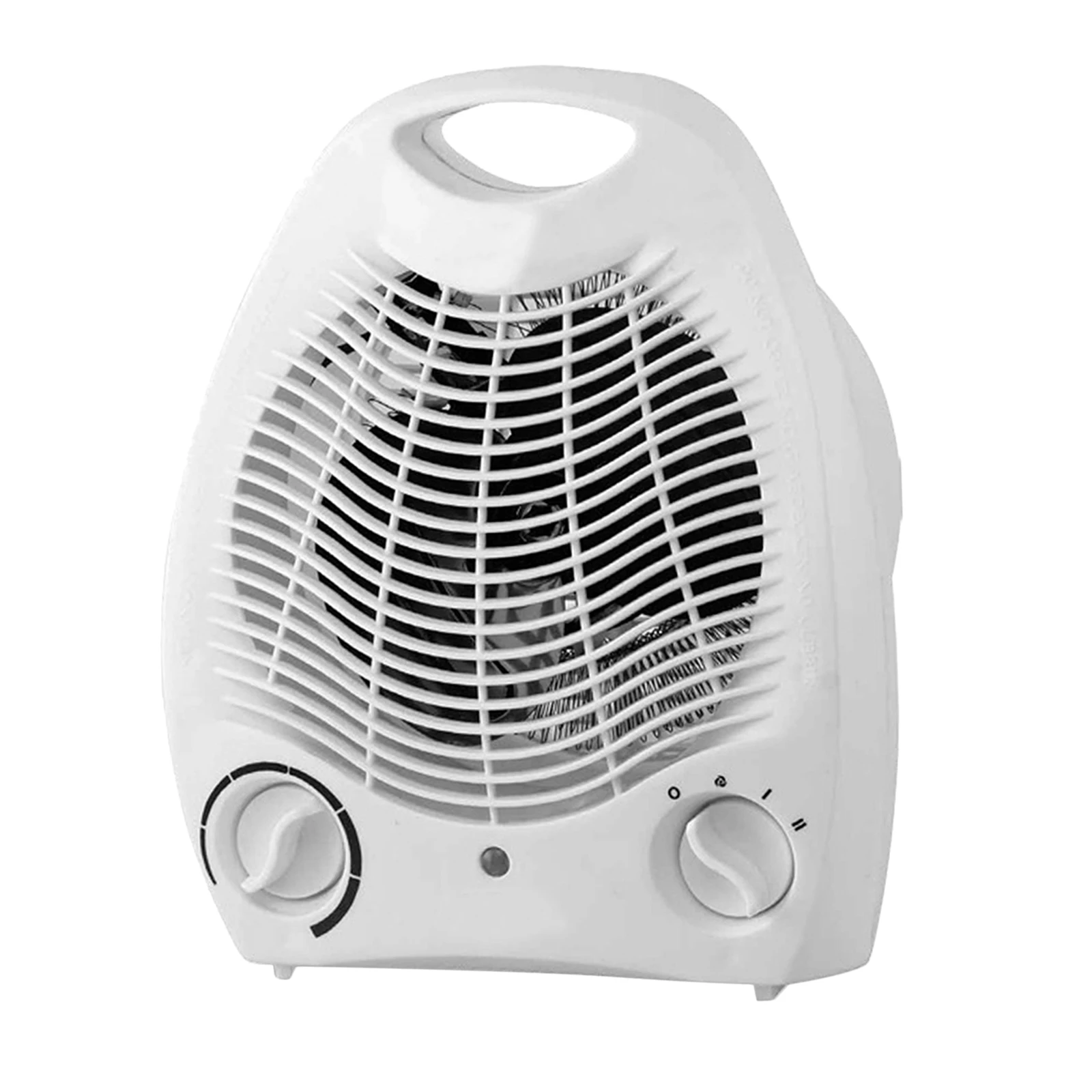 Portable Electric Space Heater 3 Settings Fan Forced Adjustable Thermostat for Office Desk and Bedroom