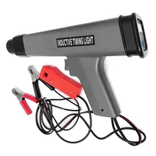 Luz de sincronización inductiva para coche y motocicleta, Detector de lámpara estroboscópica de encendido de motor de gasolina con pantalla Digital profesional, 12V, nuevo