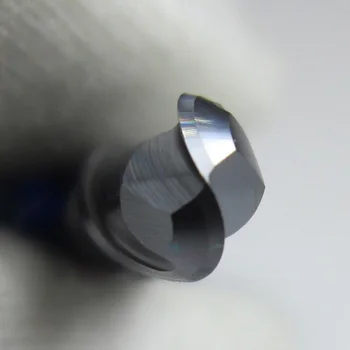 

6mm HRC45 Tungsten Carbide Ball Nose End Mill 2 Flutes Milling Cutter Tool Piece