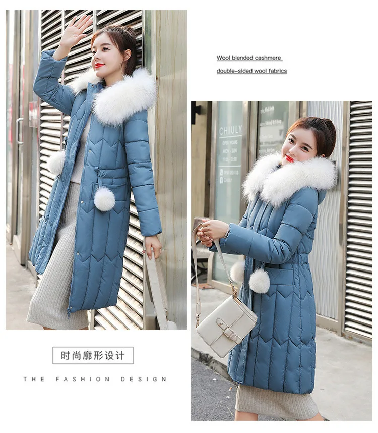 2019 зимние куртки женские длинные пуховые пальто хлопок плюс размер Xl 5xl корейский с капюшоном модные толстые женские стеганые куртки
