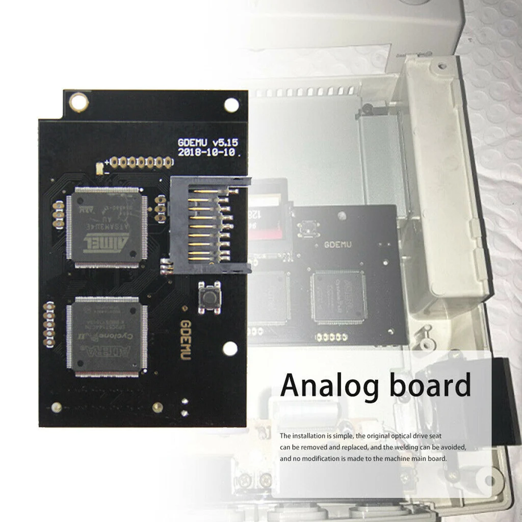 Premium Optical Drive Simulation Board for GDEMU DC Gaming Machine Dreamcast VA1 Device Built-in Fr