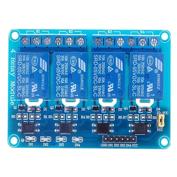 

BlueRaven 4 Channel DC 5V Relay Module with Optocoupler