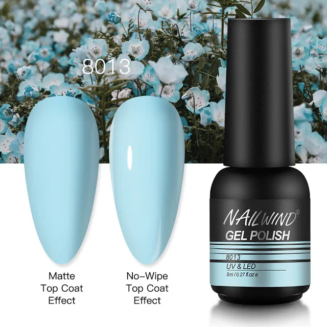 Nailwind Gel Nail Polish 8ml Semi Permanent Varnish Nail Art All for Manicure Need UV LED lamp Base Top coat Nails Gel Polish NE118013