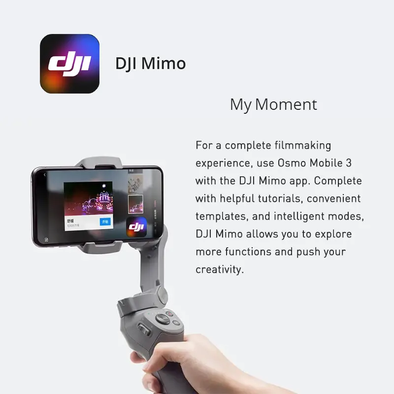 DJI Osmo Mobile 3 Combo складной карданный спортивный режим Быстрый рулон управление жестами ActiveTrack 3,0 Osmo Mobile 3 в