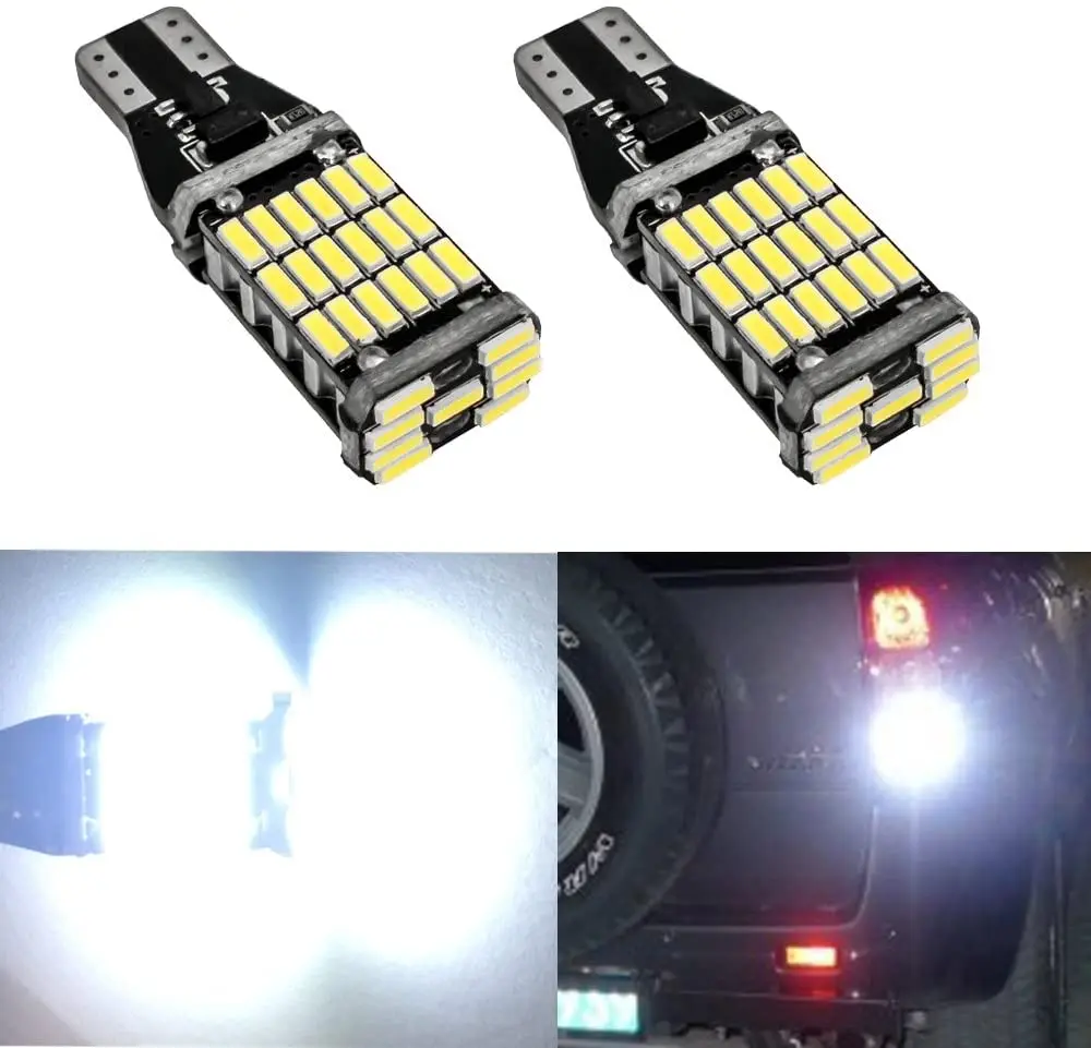 2 шт. высокое Мощность сигнальная лампа светодиодный Canbus Авто светодиодные лампы