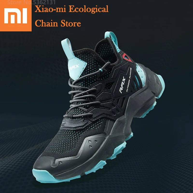 Xiaomi RAX Men Women Outdoor Running Shoes Breathable Flying Woven Mesh Rebound insole Soft Comfort