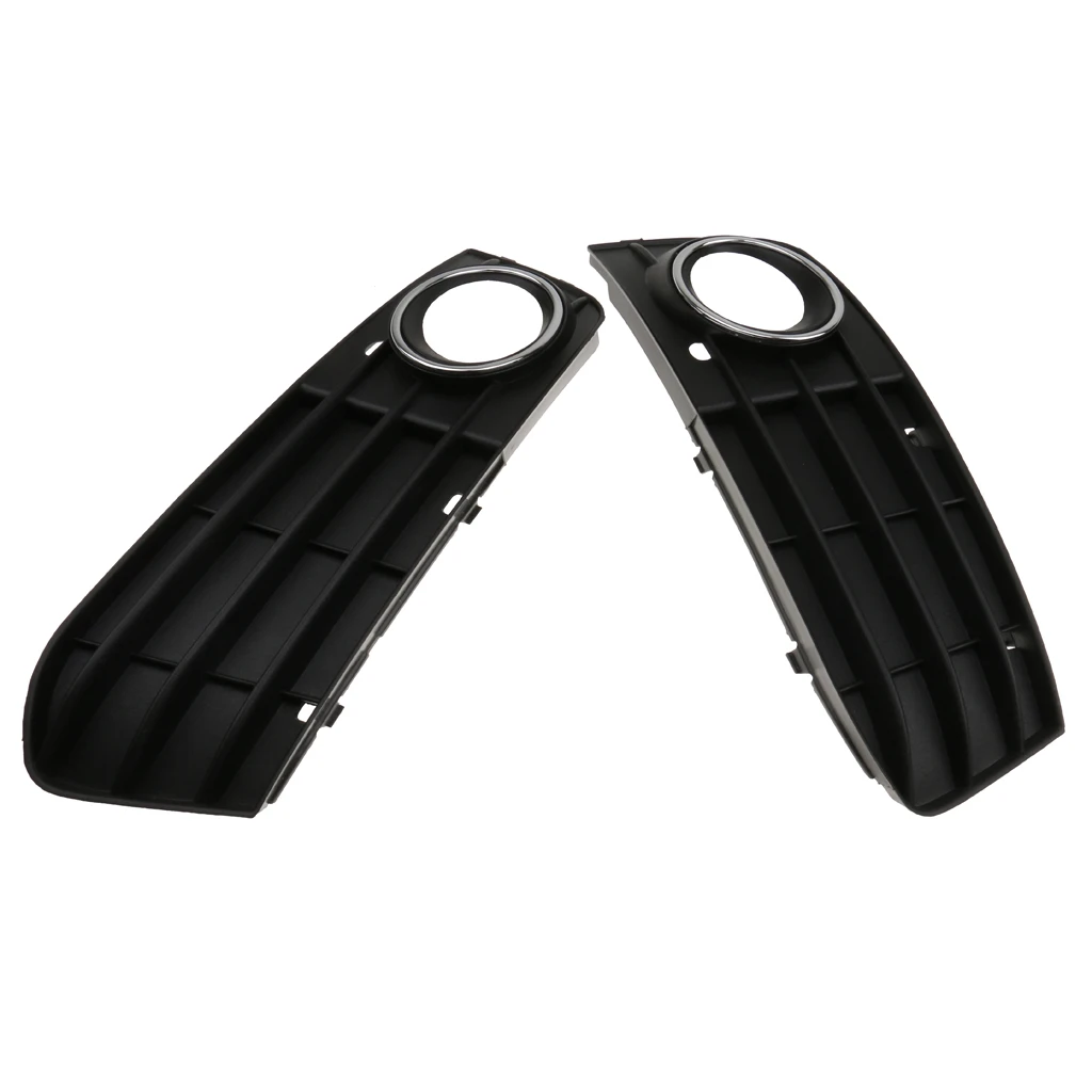 Car Exterior Accessories Car Grill Mesh 1 Pair Front Bumper Fog Light Grille Cover For Audi A4 A4L B8 2009 2010 2011