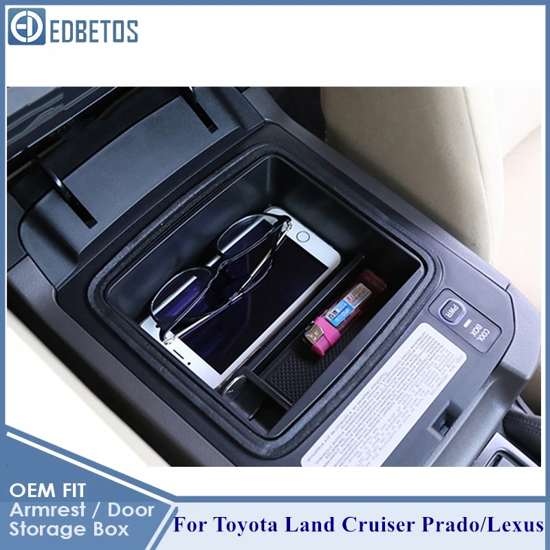 Для Toyota Land Cruiser Prado FJ120 FJ150 и Lexus GX470 GX400 GX460 центральная консоль коробка для хранения