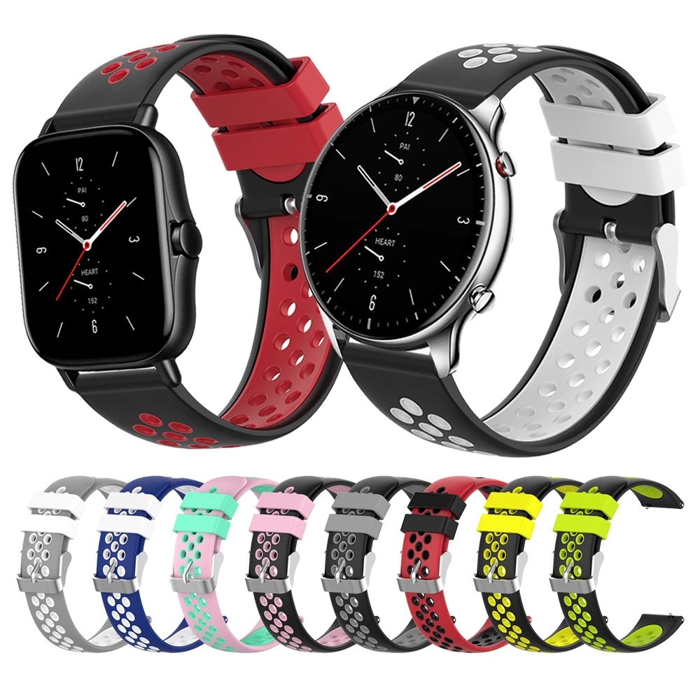 Silicone Strap Xiaomi Amazfit 2 Band 3 47mm Bip Bracelet Se - AliExpress