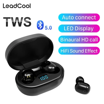 

Mini Wireless Bluetooth Earphones Hifi 3D Stereo Dual Mic Bluetooth 5.0 Earphone Earbuds waterproof Wireless Headphones Headset