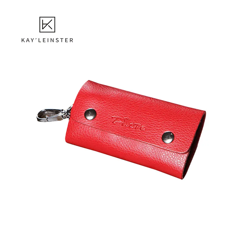 

Bags 2020 New Multi Button Key Case Leather Cowhide Key Case Simple And Fashionable Key Case