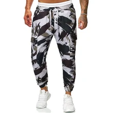 MJARTORIA новые брюки карго для мужчин осень мода эластичный пояс длинные брюки камуфляж джоггеры брюки хип хоп Уличная Военная