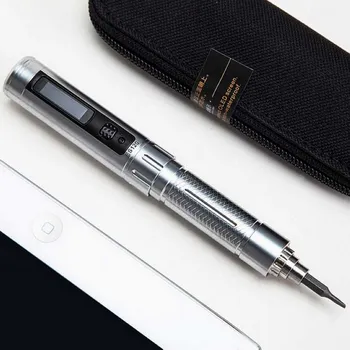 

Mini ES120 Smart Screwdriver Stainless Steel Charging Mode Electric And Manual Can Be Operated Independently Or Simultaneously