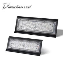 Открытый прожектор 50Вт 100W Светодиодный прожектор AC220V прожектор IP66 Водонепроницаемый Светодиодный уличный Лампа для ландшафтного освещения высокого Яркость