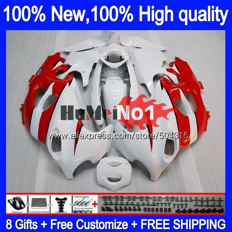 Корпус для SUZUKI Катана GSX600F GSXF 600 750 13MC. 50 красный, белый GSXF750 GSXF600 2003 2004 2005 2006 2007 03 04 05 06 07 обтекатель - Цвет: No. 1