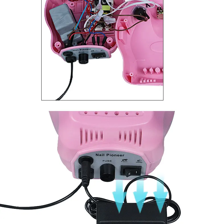Mestre sem Calor Lidar com Broca Acessório para Laca de Unha Mais Novo Elétrica Manicure Unha Broca Pesado Remover Máquina Pro 25 mestre sem calor pesado lidar com broca