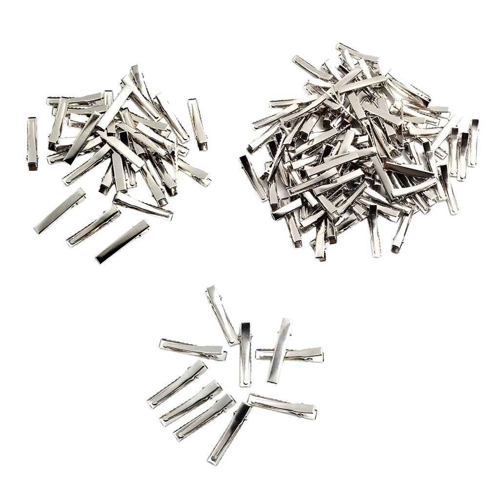 Dividing Duck Bill Clips, Clamp Hair Styling Clips Hairpin Metal Hairdressing Sectioning For Salon Styling Tools